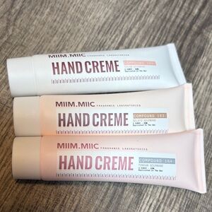 🌻5 for $30🌻 MIIM.MIIC Tonkan, Gelato & Cream Gourmand Hand Creme Trio